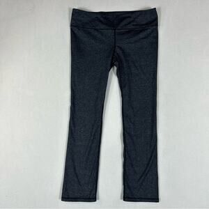 Gap Fit Slim Straight Yoga Pants Women’s XL Gray Mid Rise Activewear Athleisure